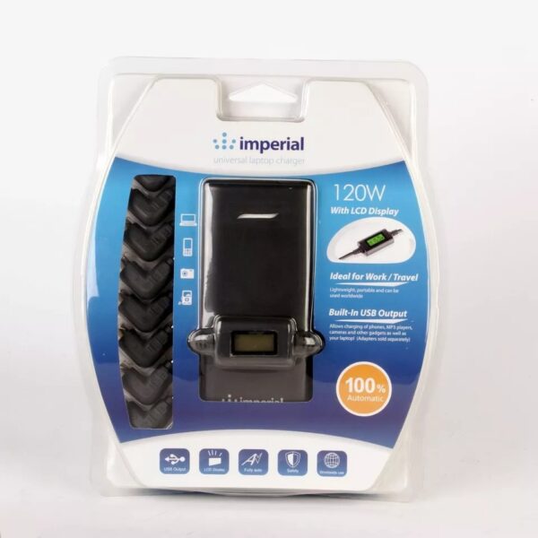 120W Universal Laptop Charger – Imperial Series